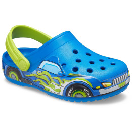 KIDS CROCS FUN LAB TRUCK BAND CLOG 207074 BRIGHT COBALT