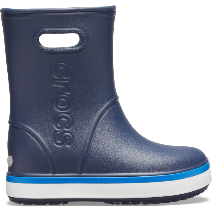 KALOSZE CROCS KIDS CROCBAND™ RAIN BOOT 205827 NAVY/BRIGHT COBALT