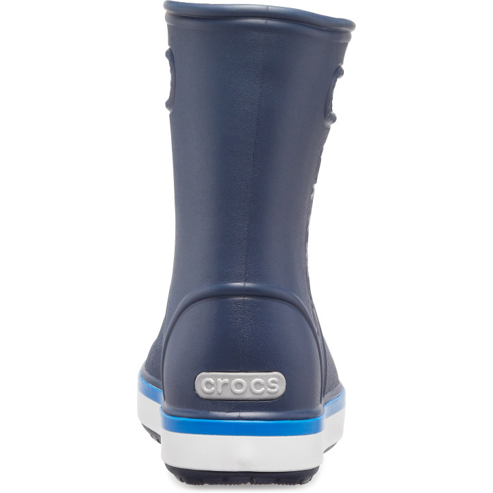 CROCS KIDS CROCBAND™ RAIN BOOT 205827 NAVY/BRIGHT COBALT