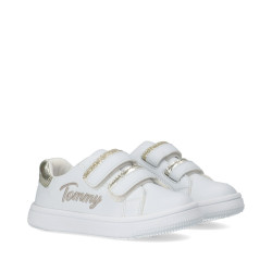SNEAKERSY TOMMY HILFIGER WHITE/GOLD