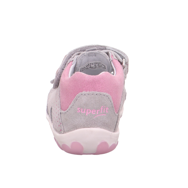 SANDAŁY SUPERFIT FANNI HELLGRAU/ROSA 0-609041-2500