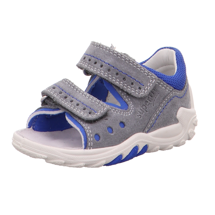 SANDAŁY SUPERFIT FLOW HELLGRAU/BLAU 0-600030-2500