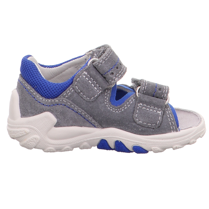 SANDALS SUPERFIT FLOW HELLGRAU/BLAU 0-600030-2500