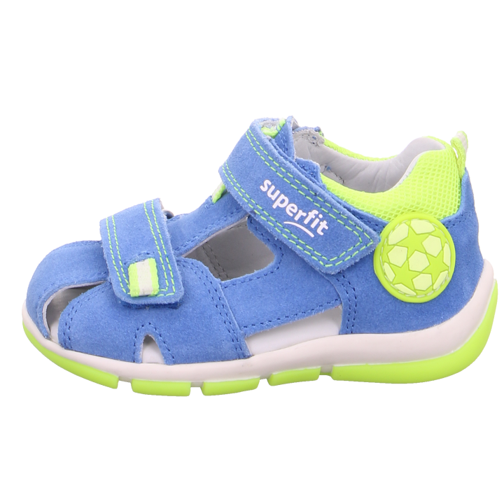 SANDAŁY SUPERFIT FREDDY BLAU/GELB 0-609142-8100