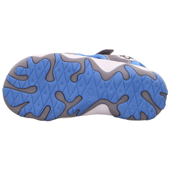 SANDAŁY SUPERFIT MIKE 3.0 HELLGRAU/BLAU 0-609465-2500