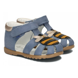 SANDALS AMEKO FIRST STEPS BEE BLUE
