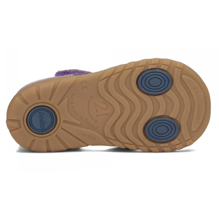 SANDALS AMEKO FIRST STEPS BEE BLUE
