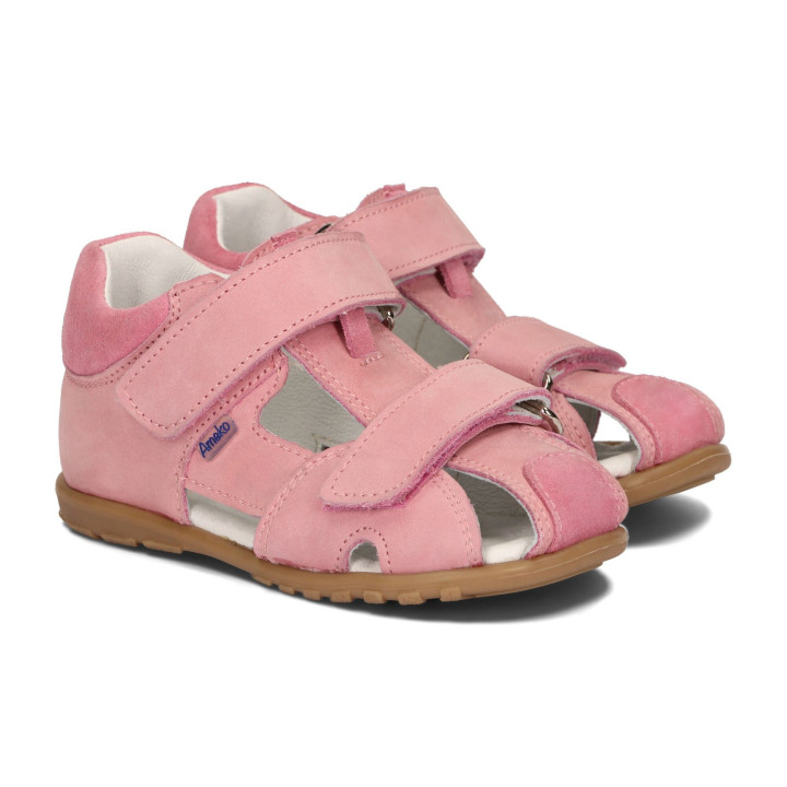 SANDAŁY AMEKO PIERWSZE KROCZKI RIO PINK