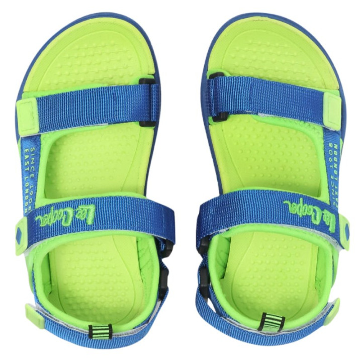 SANDALS LEE COOPER BLUE/GREEN