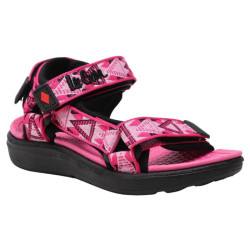 SANDAŁY LEE COOPER BLACK/FUXIA