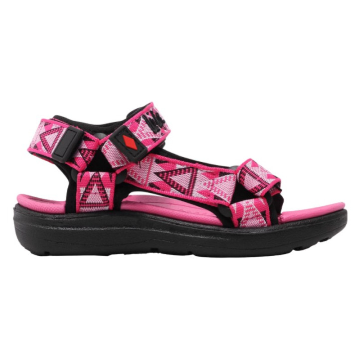 SANDAŁY LEE COOPER BLACK/FUXIA