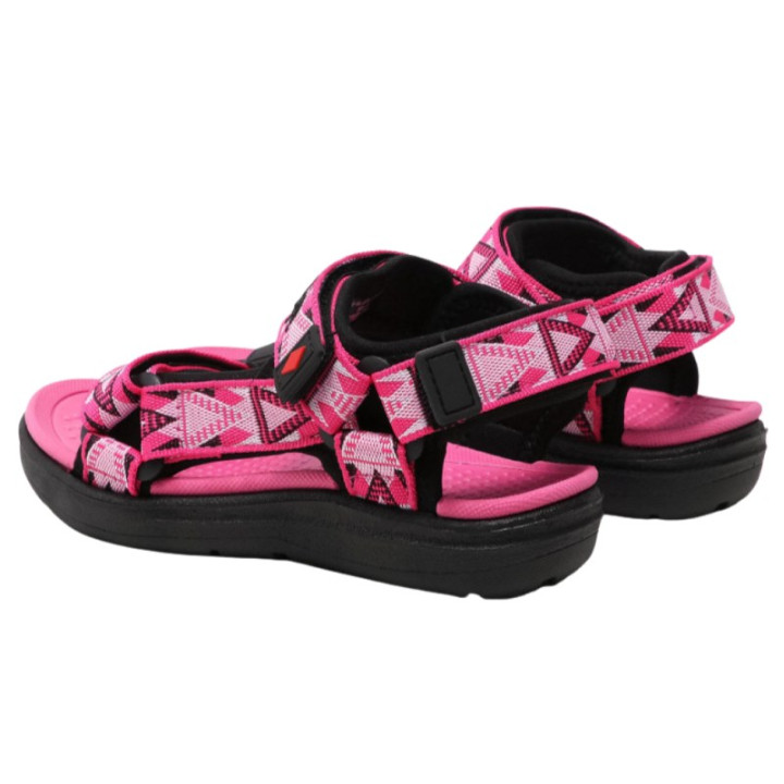 SANDAŁY LEE COOPER BLACK/FUXIA