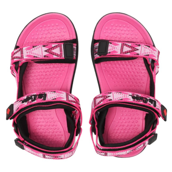 SANDAŁY LEE COOPER BLACK/FUXIA