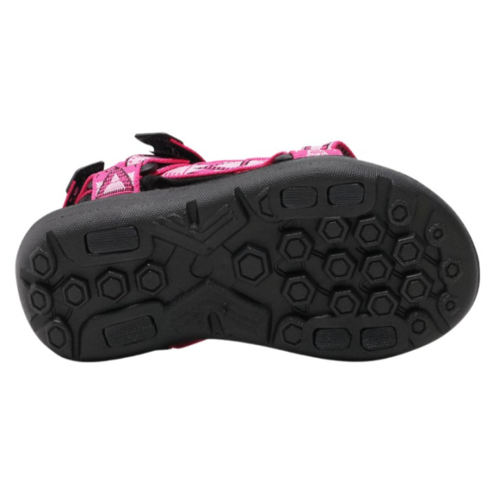 SANDAŁY LEE COOPER BLACK/FUXIA