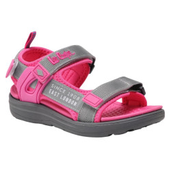 SANDAŁY LEE COOPER GREY/FUXIA
