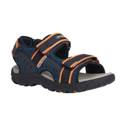 SANDAŁ GEOX STRADA NAVY/FLUO ORANGE