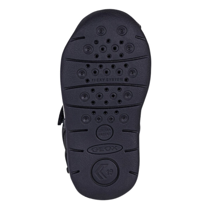 SANDAŁY GEOX EACH BABY BOY NAVY/FLUO YELLOW