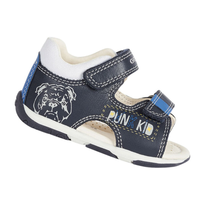 SANDALS GEOX TAPUZ BABY BOY NAVY/WHITE