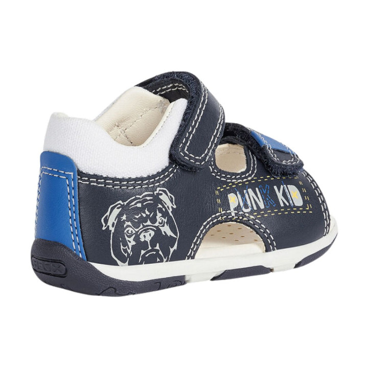 SANDALS GEOX TAPUZ BABY BOY NAVY/WHITE