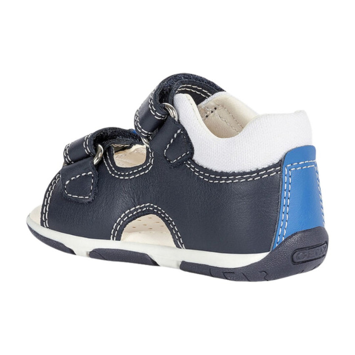 SANDAŁY GEOX TAPUZ BABY BOY NAVY/WHITE