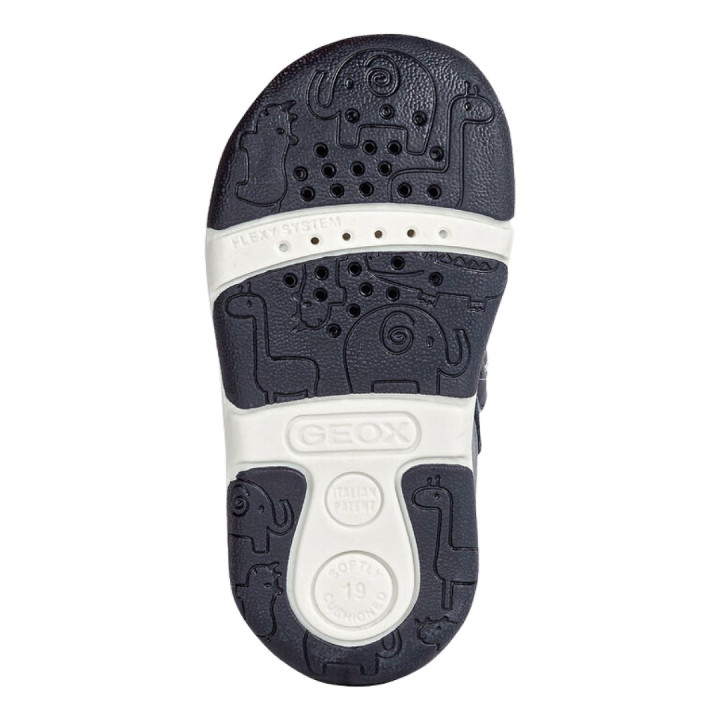 SANDALS GEOX TAPUZ BABY BOY NAVY/WHITE