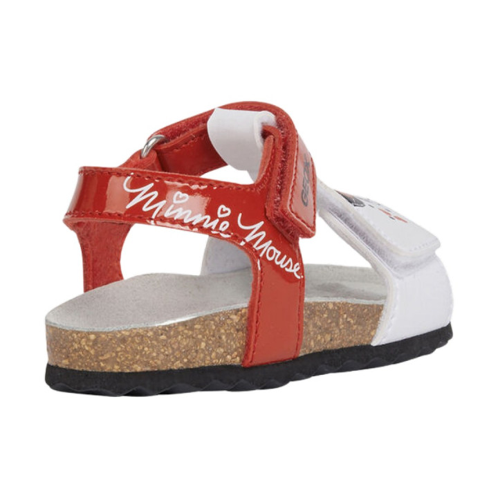 SANDAŁY GEOX CHALKI RED/WHITE DISNEY MINNIE MOUSE