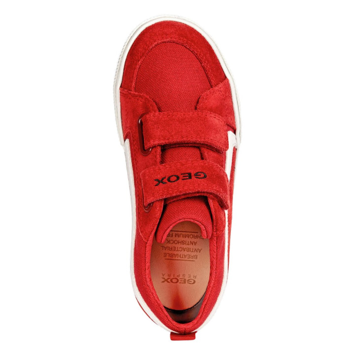 TRAMPKI GEOX ALONISSO JUNIOR BOY RED/WHITE