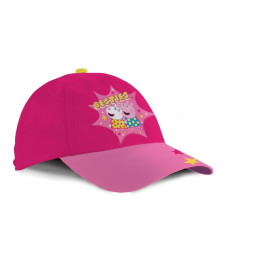 CZAPKA Z DASZKIEM BEJSBOLÓWKA 52 CM ŚWINKA PEPPA PE-3749CP