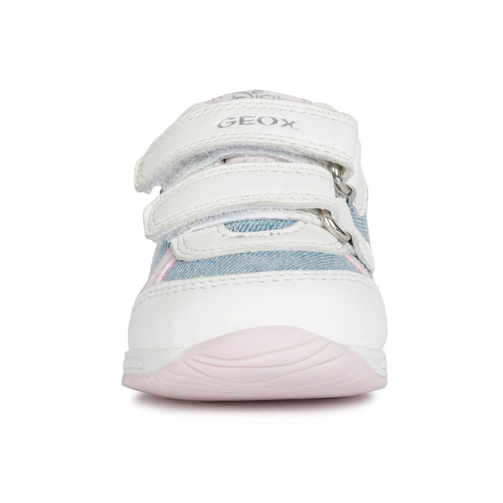 SNEAKERSY GEOX RISHON LIGHT JEANS/WHITE DISNEY MINNIE MOUSE