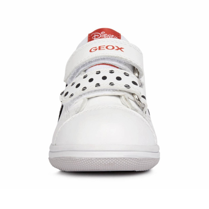 SNEAKERSY GEOX FLICK WHITE/BLACK DISNEY MINNIE MOUSE