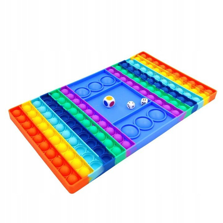 ZABAWKA SENSORYCZNA GRA POLP UP! THE DICE GAME