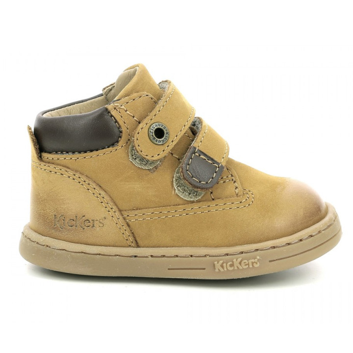 TRZEWIKI KICKERS TACKEASY CAMEL BROWN KIDS