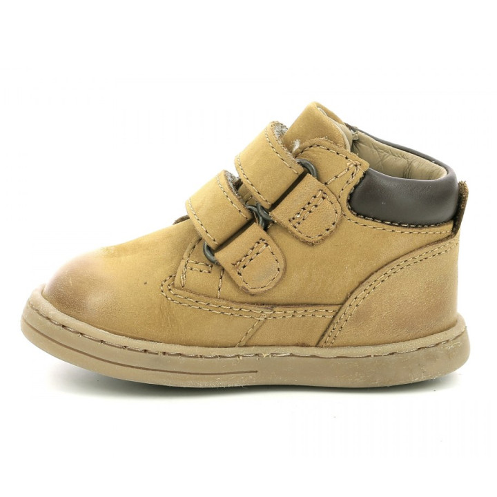 SHOES KICKERS TACKEASY CAMEL BROWN KIDS