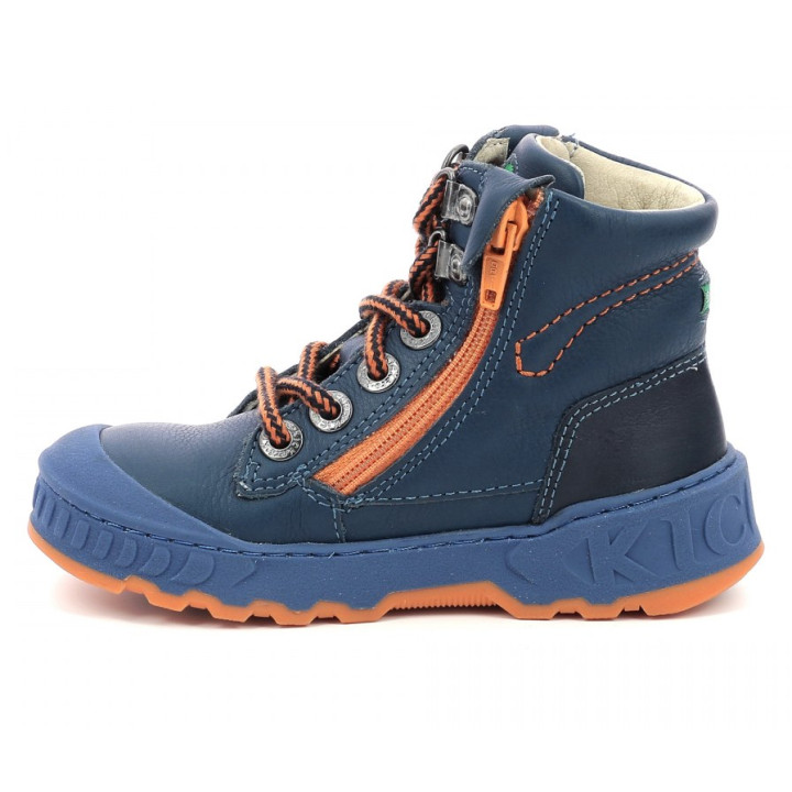 TRZEWIKI KICKERS KICK REBEL NAVY BLUE ORANGE