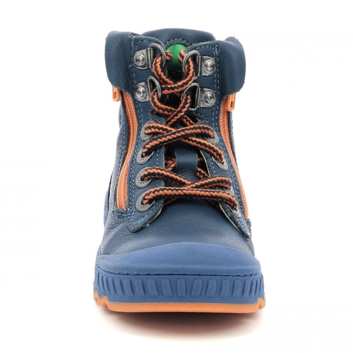 TRZEWIKI KICKERS KICK REBEL NAVY BLUE ORANGE