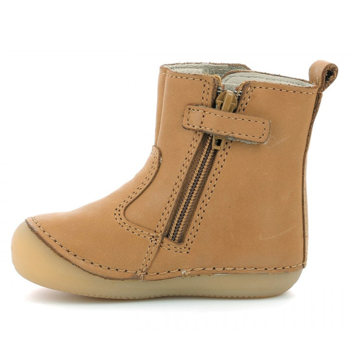 BOTKI ZIMOWE KICKERS SOCOOL CHO LIGHT CAMEL