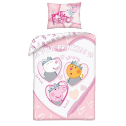 BABY BEDDING SET 100 X 135 CM PEPPA PIG PE-3257JBL