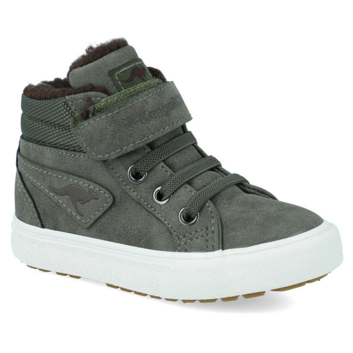 SHOES SNEKERS KANGAROOS KAVU III OLIVE/COFFE