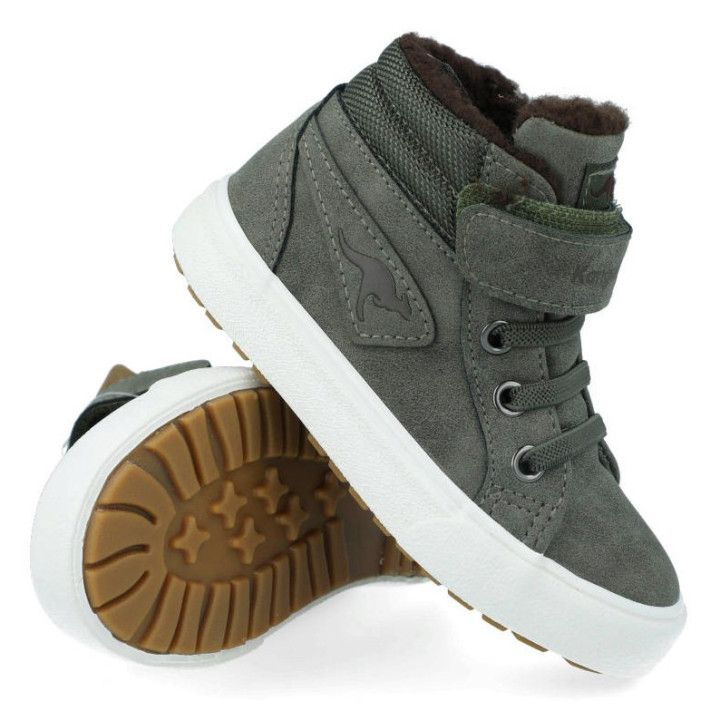 SHOES SNEKERS KANGAROOS KAVU III OLIVE/COFFE