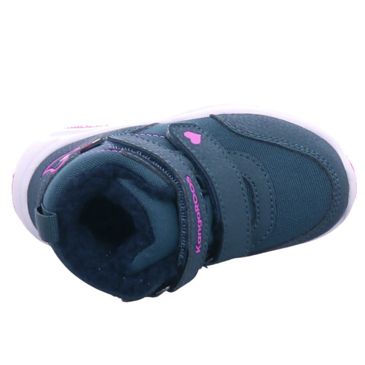 ŚNIEGOWCE KANGAROOS KS-ABE V RTX DK NAVY/DAISY PINK