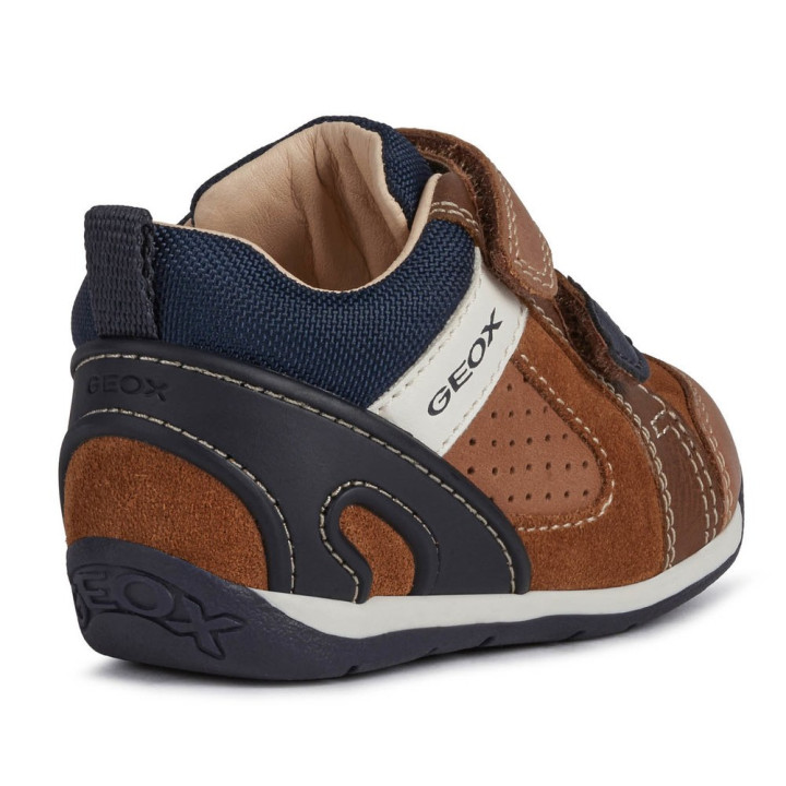 TRZEWIKI GEOX EACH BABY BOY BRANDY/NAVY
