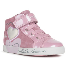 SHOES GEOX KILWI BABY GIRL ROSE SMOKE