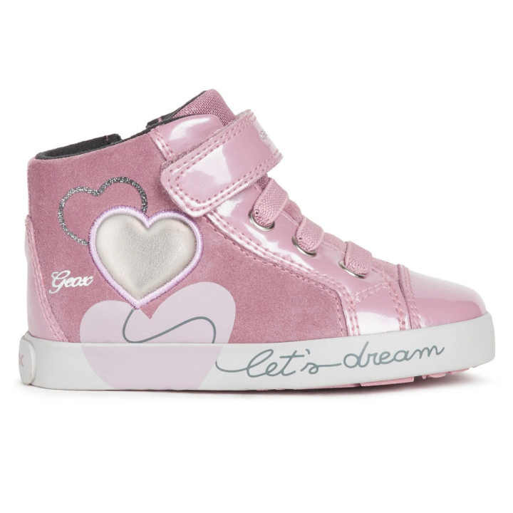 TRZEWIKI GEOX KILWI BABY GIRL ROSE SMOKE