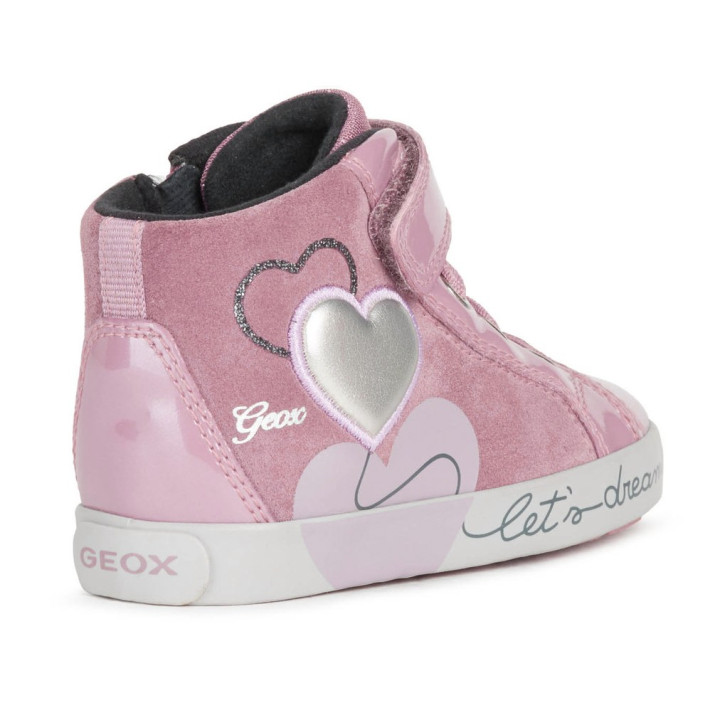 TRZEWIKI GEOX KILWI BABY GIRL ROSE SMOKE