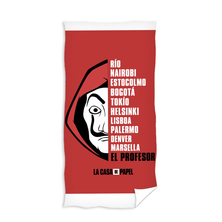 RĘCZNIK KĄPIELOWY PLAŻOWY 70 X 140 CM DOM Z PAPIERU LCDP211004-R