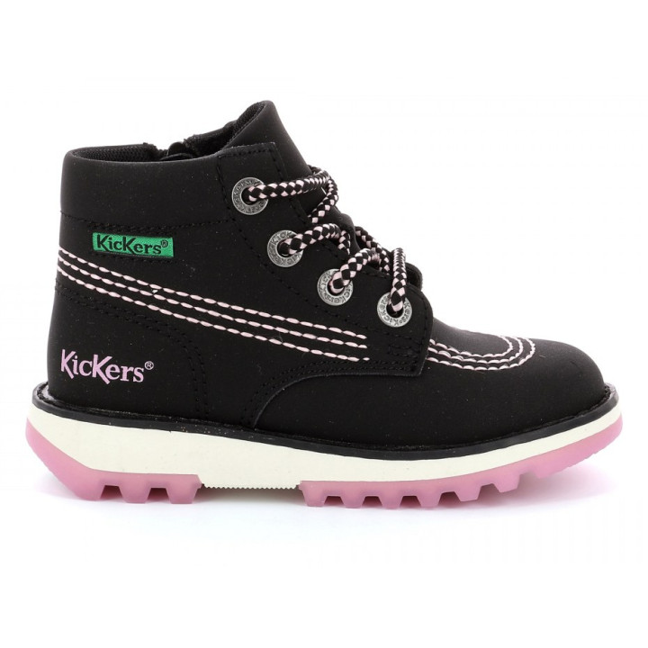 SHOES KICKERS KICKRALLY20 BLACK PINK