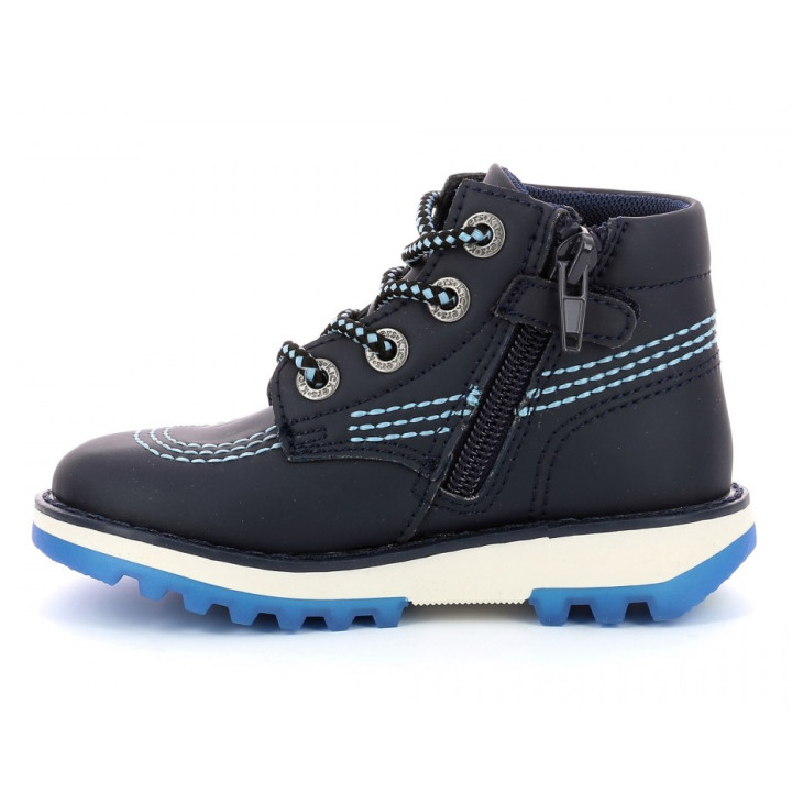 SHOES KICKERS KICKRALLY20 NAVY BLUE