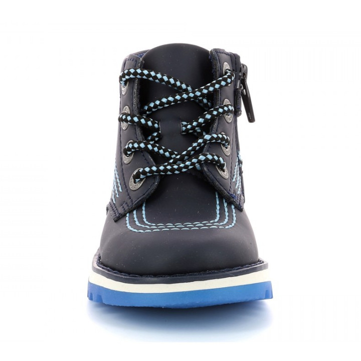 SHOES KICKERS KICKRALLY20 NAVY BLUE