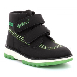 TRZEWIKI PRZEJŚCIOWE KICKERS KICKFUN BLACK GREEN