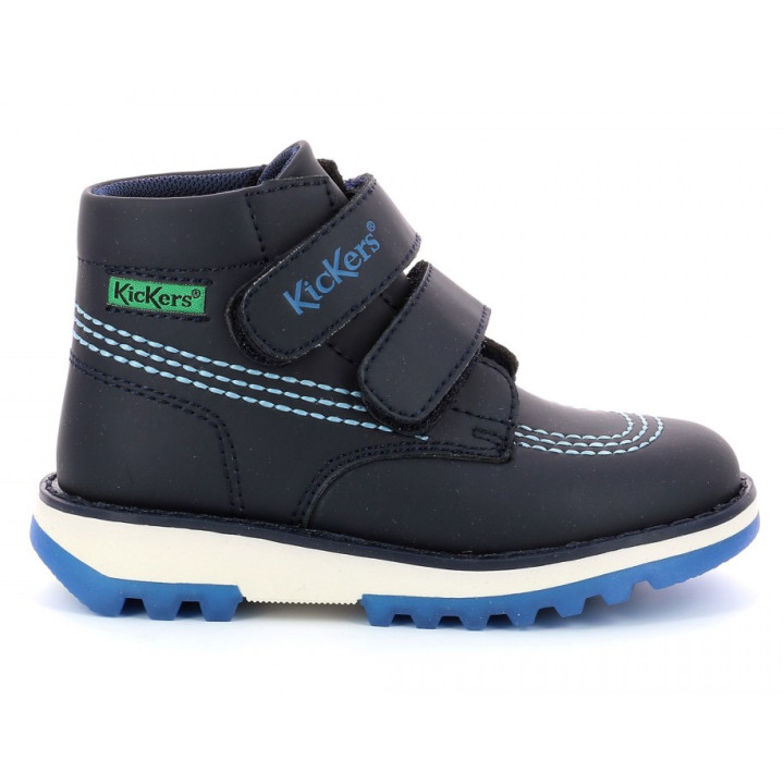 SHOES KICKERS KICKFUN NAVY BLUE